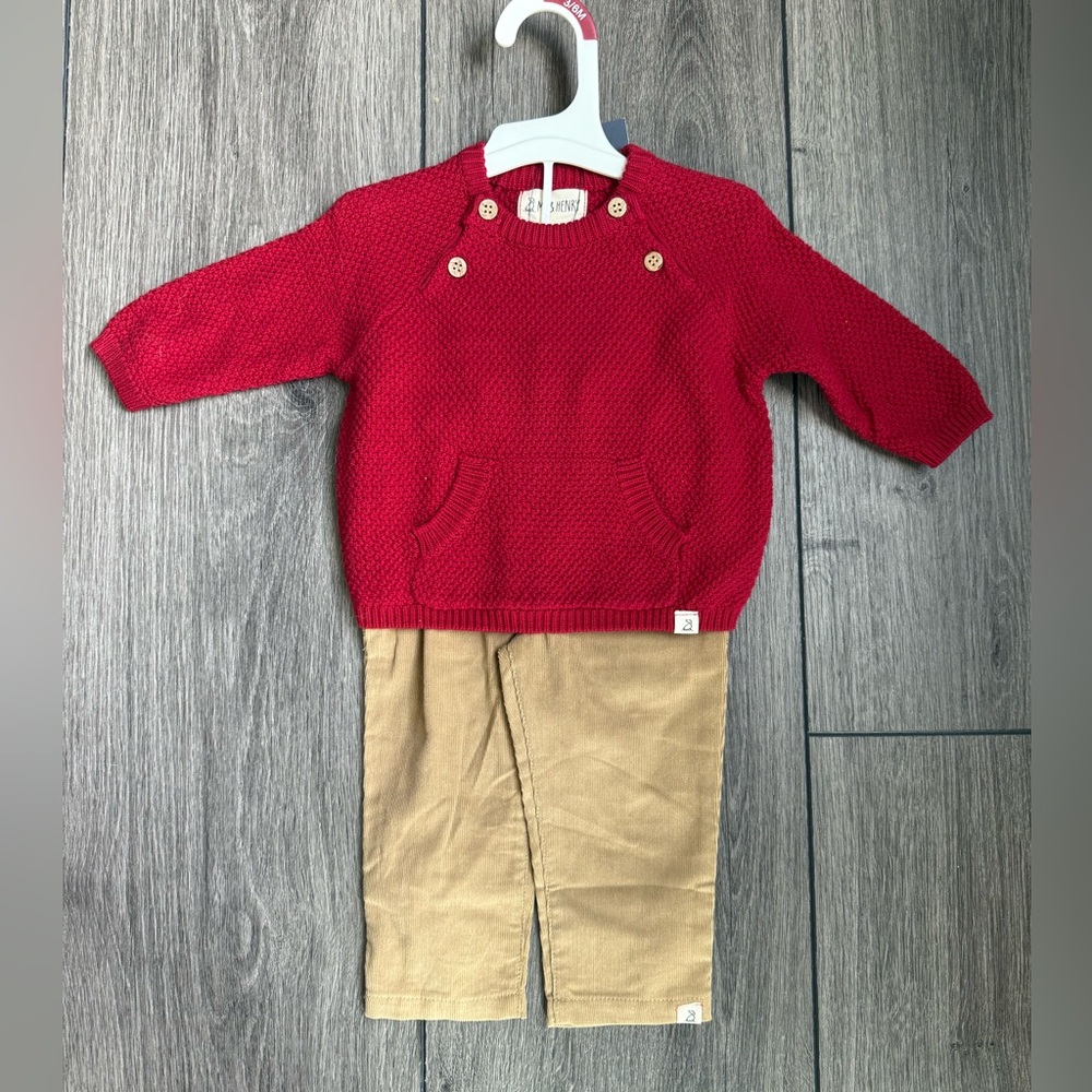 Me & Henry 3-6 month outfit